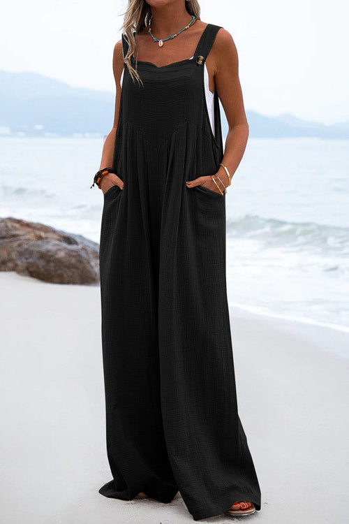 Bohemian Overalls Women Sophia – Loose and Airy Fit with Comfortable Spaghetti Straps