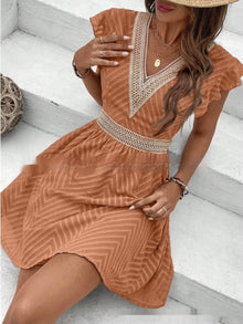 Francis Women's Dress – Elegant Summer Dress in Fluid & Comfortable Iced Silk for Summer