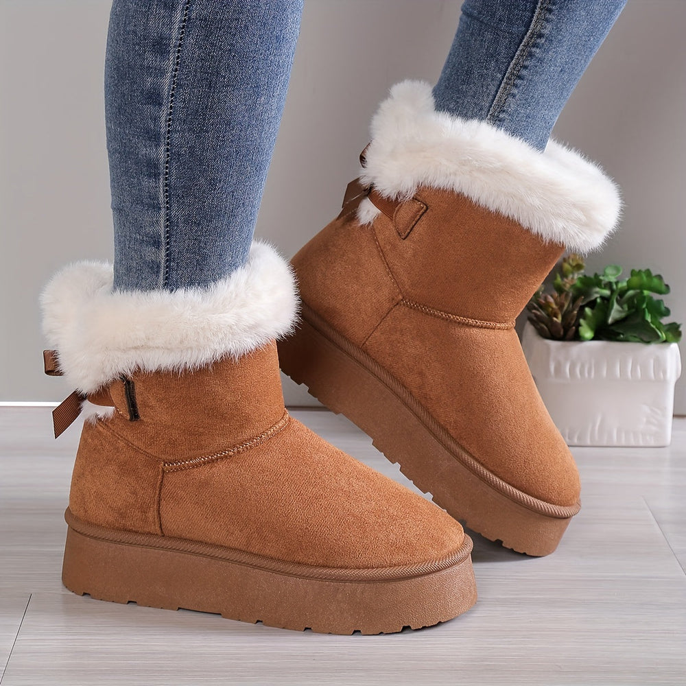 Zainab Winter Boots Women – Warm Thermal Lining & Comfortable Non-Slip Sole