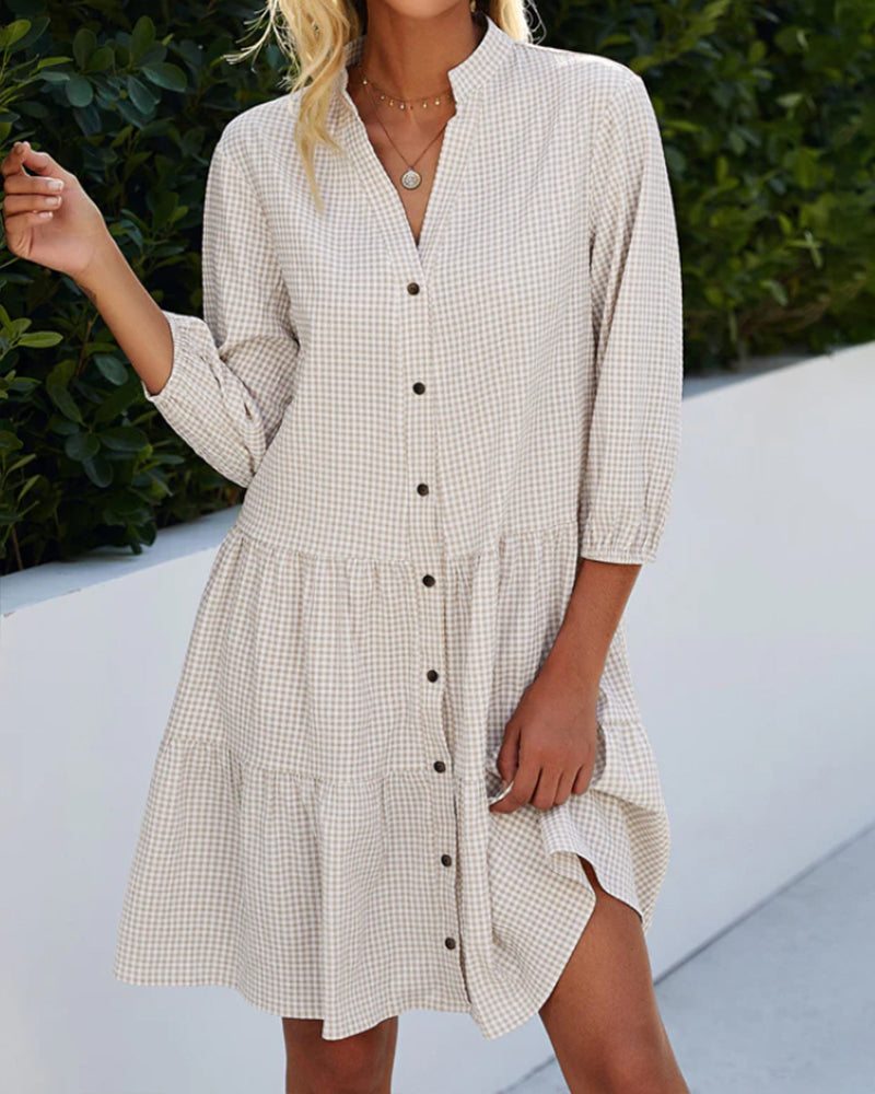 Suzanne Summer Dress Woman – 100% Cotton, Sleeveless and Fluid Cut for Optimal Comfort