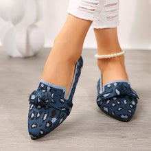 Victoria Ballerines Femme – Pointed Mesh Shoes with Decorative Bow & Flat Heel