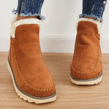 Paisley Women's Ankle Boots – Warm Slip-On Boots with Faux Fur Lining & Durable Sole