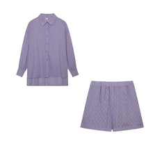 Aaliyah Women's Summer Set – Lightweight Cotton Set with Top and Shorts in Casual Style