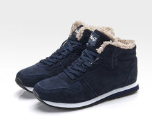 Niel Winter Boots for Men – Warm and Insulated Suede Design with Durable Grip Rubber Sole