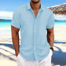 Luke Men's Shirt – Classic Short Sleeve Shirt with Modern Fit for a Casual Summer Look