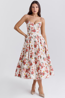 Dawn Robe Midi Femme – Elegant Tulle Dress with Adjustable Straps & Comfortable Fit