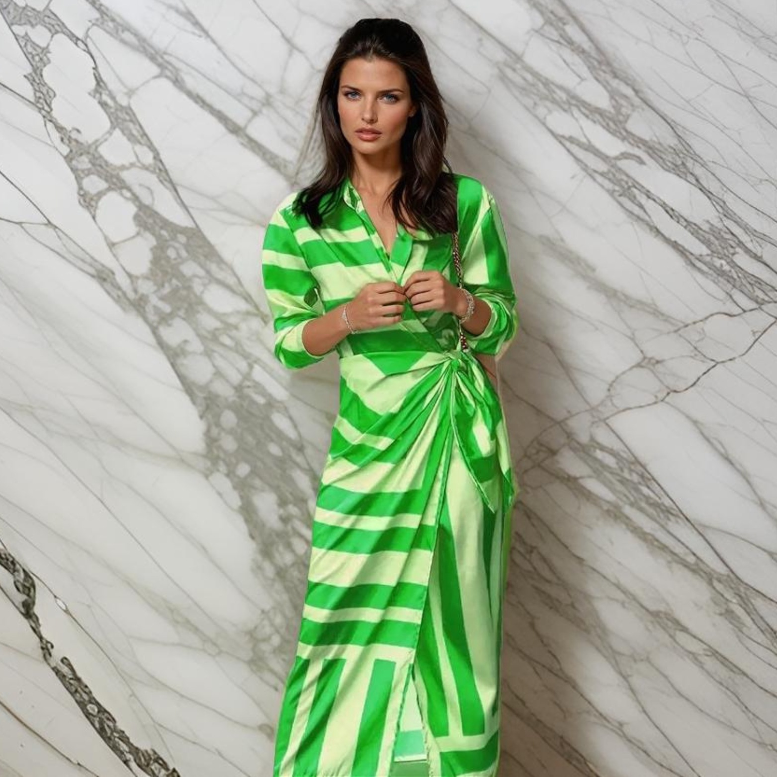 Women's wrap dress Miral – Elegant cut, flattering silhouette & summer design