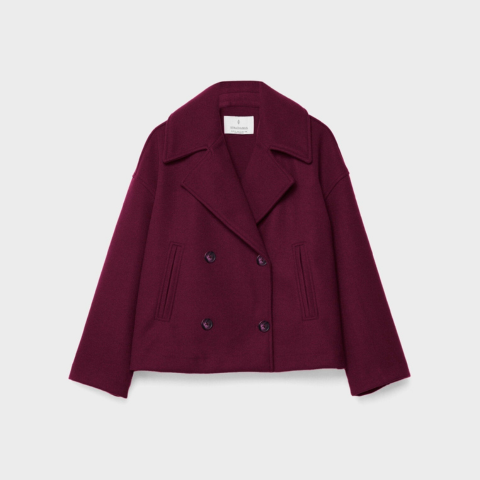 Addison Women's Jacket – Elegant Short Coat with Double Breasted Modern Style