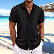 Luke Men's Shirt – Classic Short Sleeve Shirt with Modern Fit for a Casual Summer Look