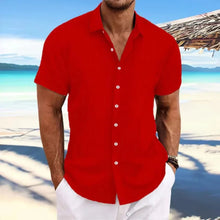 Luke Men's Shirt – Classic Short Sleeve Shirt with Modern Fit for a Casual Summer Look
