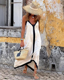 Mery Robe Femme – Elegant Midi Dress in Breathable Fabric with Flattering and Timeless Cut