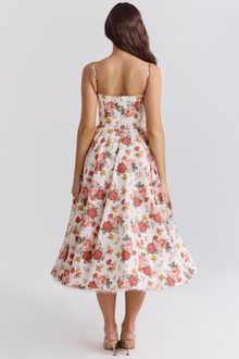 Dawn Robe Midi Femme – Elegant Tulle Dress with Adjustable Straps & Comfortable Fit