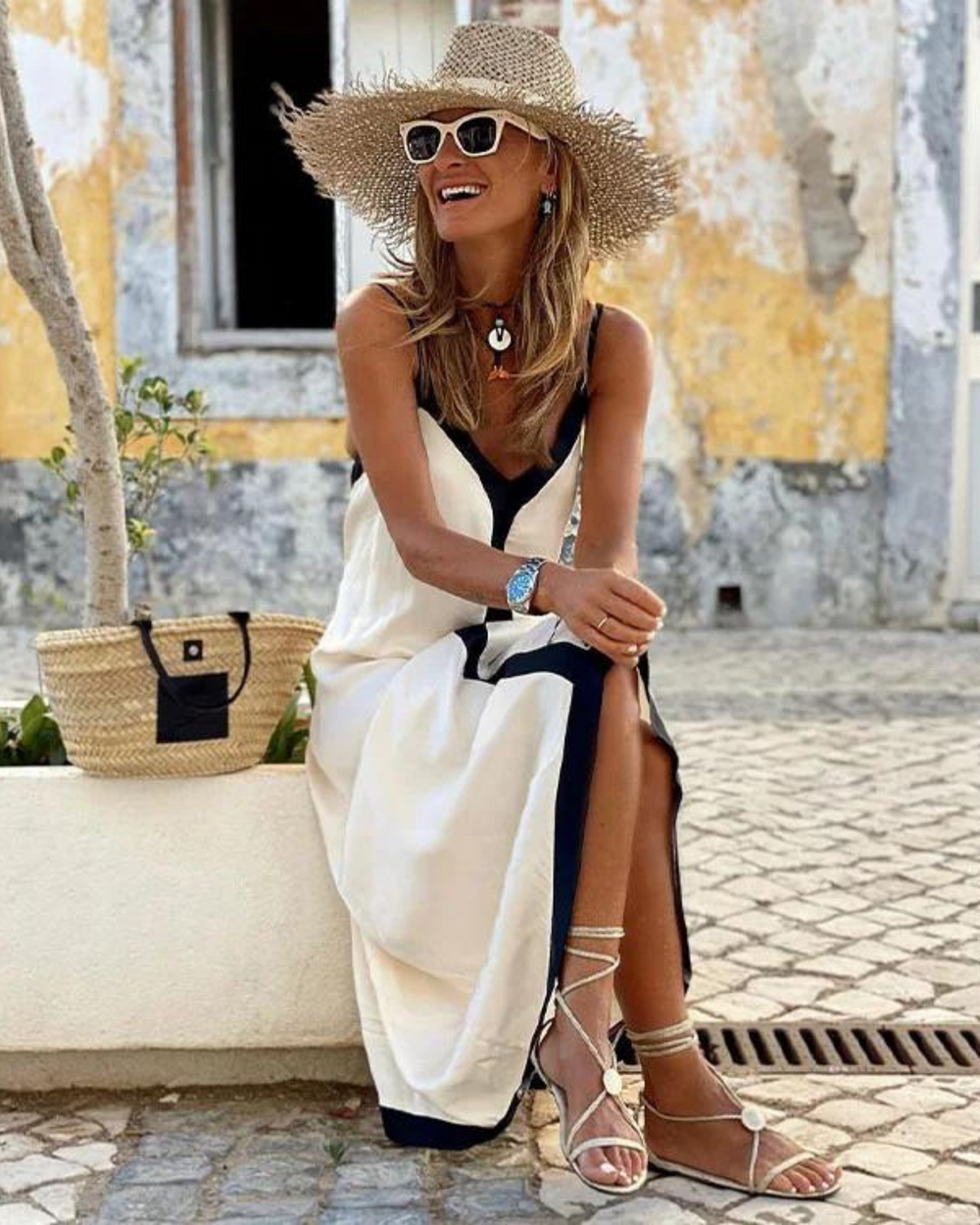 Mery Robe Femme – Elegant Midi Dress in Breathable Fabric with Flattering and Timeless Cut