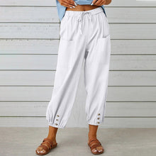 Lauren Cooper | Relaxed Drawstring Cropped Trousers For Women