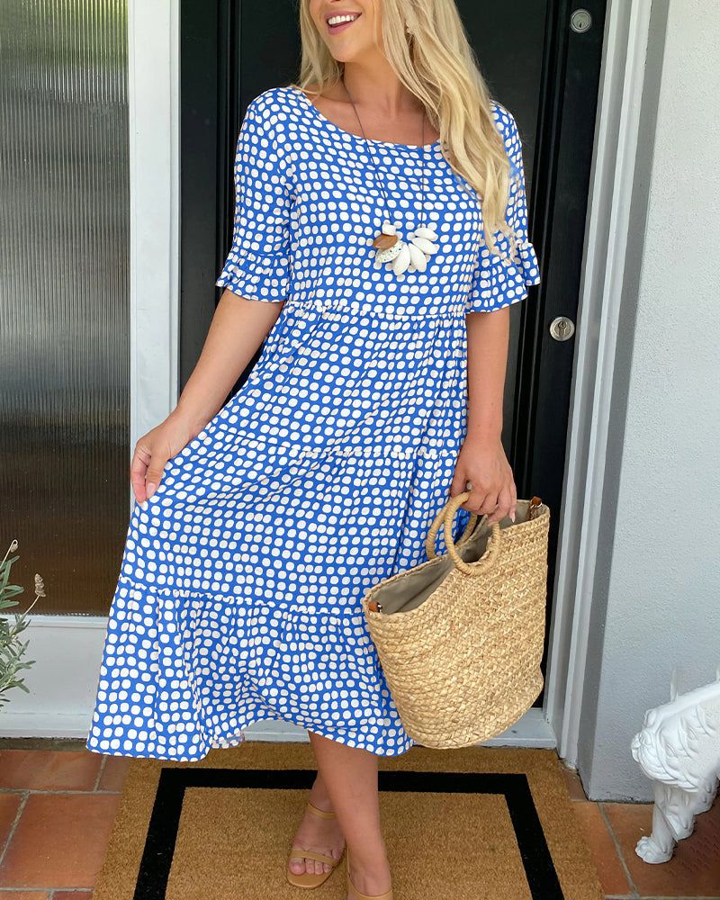 Kim Elegant Summer Dress Woman – Classic Cut & Flattering Silhouette for Any Occasion