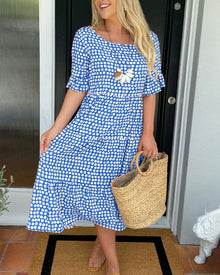 Kim Elegant Summer Dress Woman – Classic Cut & Flattering Silhouette for Any Occasion