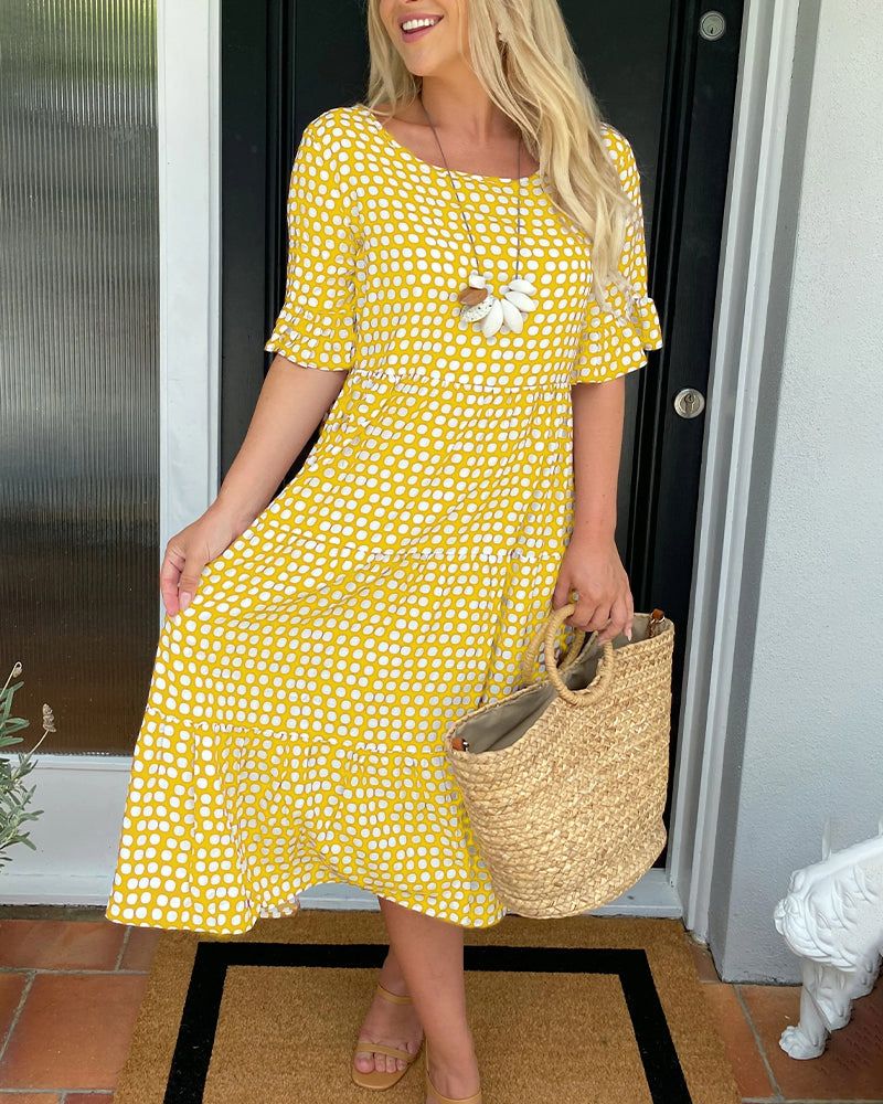 Kim Elegant Summer Dress Woman – Classic Cut & Flattering Silhouette for Any Occasion