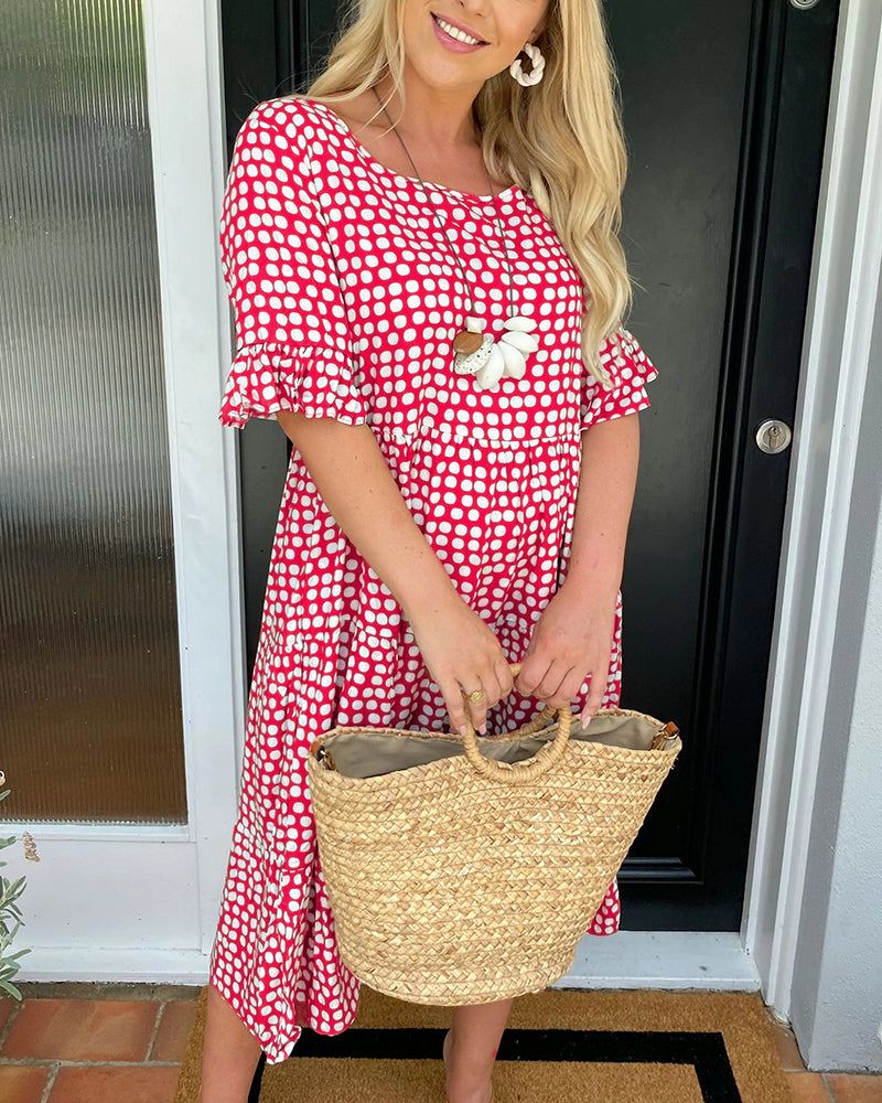 Kim Elegant Summer Dress Woman – Classic Cut & Flattering Silhouette for Any Occasion