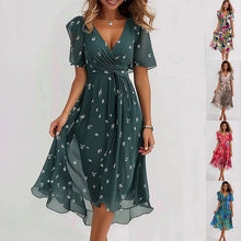 Aimee Midi Dress Women – Flattering Fit with Vibrant Floral Print & Breathable Comfort