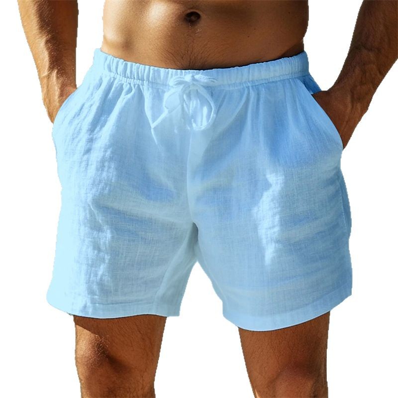 Dylan Short Homme en Cotton – Breathable Design with Loose Fit & Mid-Thigh Summer Length