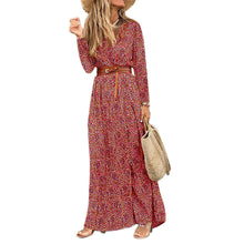 Susan Robe Fleurie Femme – Elegant V-Neck Dress in Polyester with Comfortable Fit and Chic Style