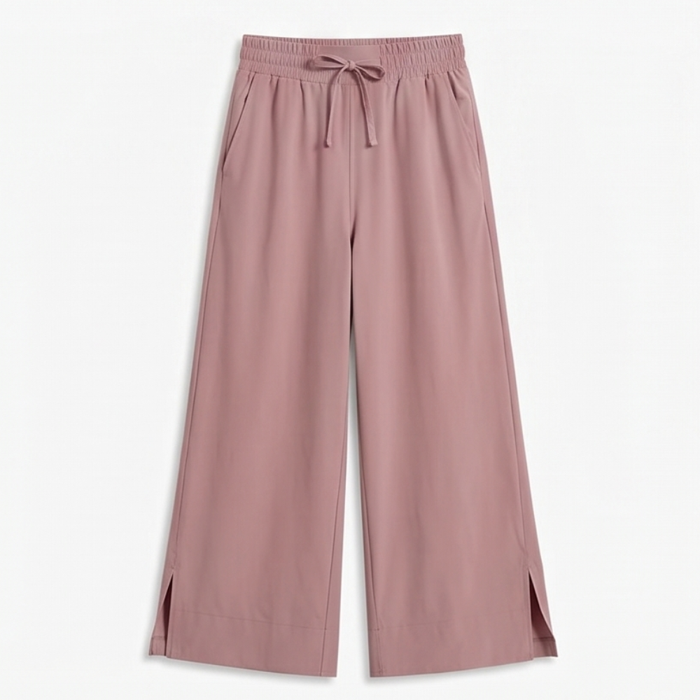 Veluna – Effortless Wide-Leg Crop Pants
