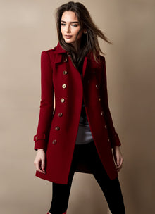 Divine Women's Coat – Elegant & Chic Coat with Modern Cut for All Occasions
