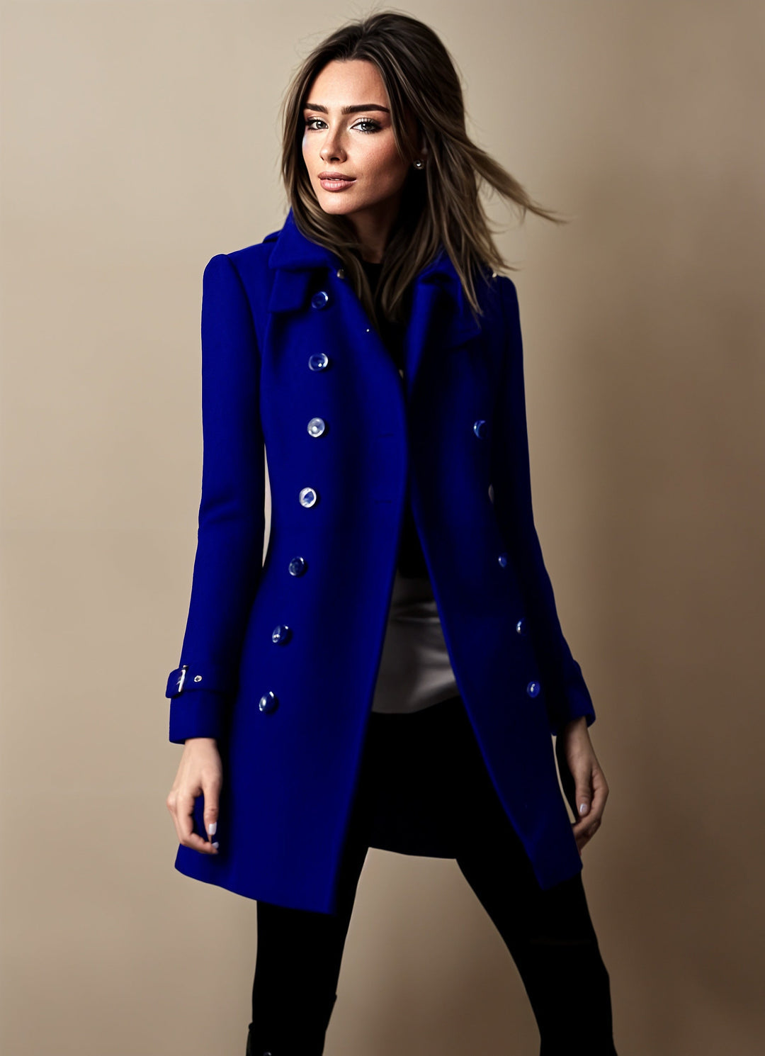 Divine Women's Coat – Elegant & Chic Coat with Modern Cut for All Occasions