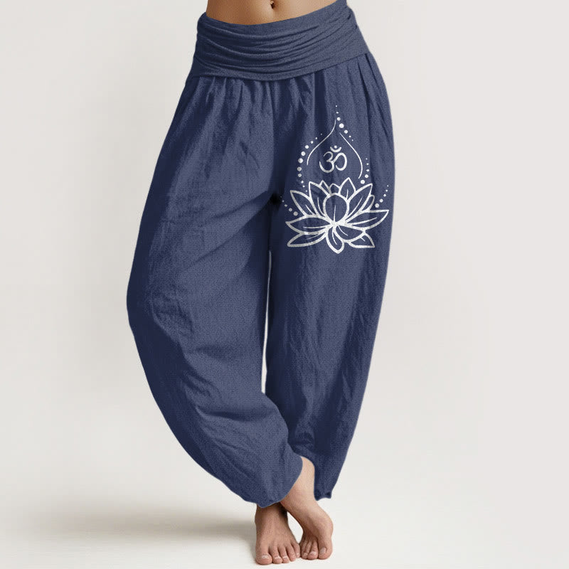 Blooming Lotus OM Harem Pants