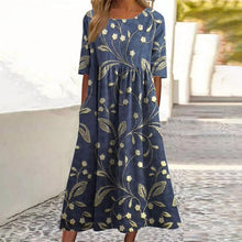 Joelle Midi Dress Women – Floral Print Fluid, Comfortable Fit & Elegant Summer Style