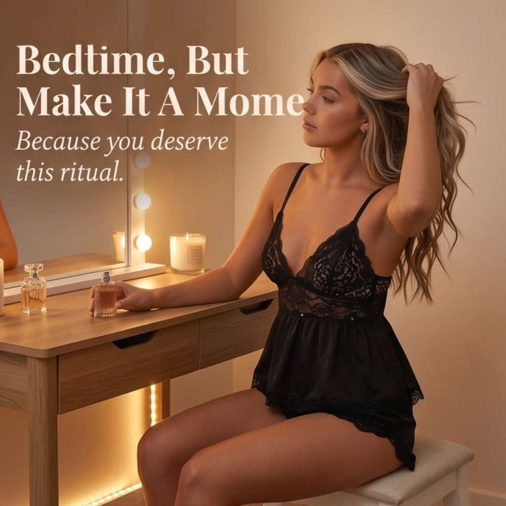 Lunella – Women's Tiered Lace Cami Pyjama Set