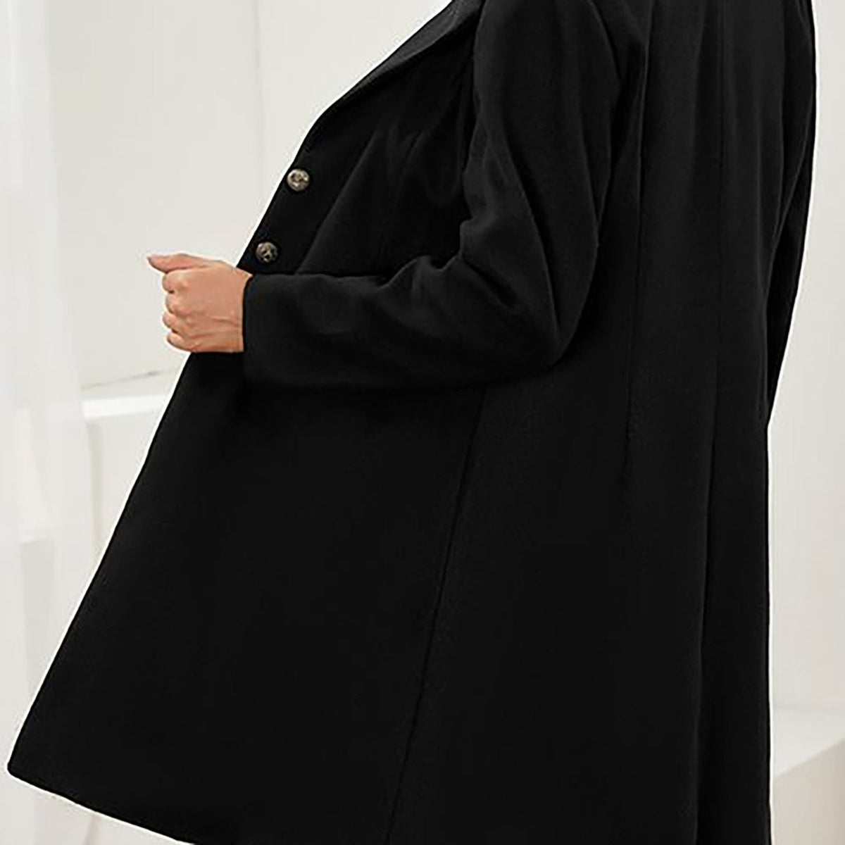 Elise Hartley | Tailored Longline Wool-Blend Coat For Women