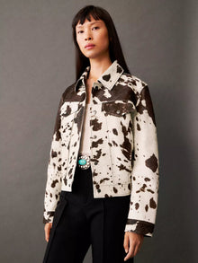 Claudia Cow Print Dress – Bold, Trendy and Original for a Unique Look