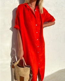 Elara Summer Dress Women – Chic and Light Dress with Elegant Cut for Sunny Days