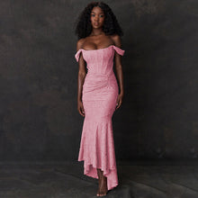 Denisse Elegant Long Dress – Flattering Cut & Luxurious Fabric for a Refined Feminine Look