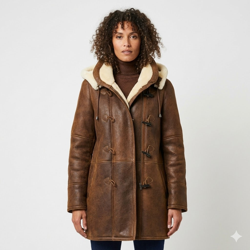 Vivienne Laurent | Shearling Winter Coat For Women