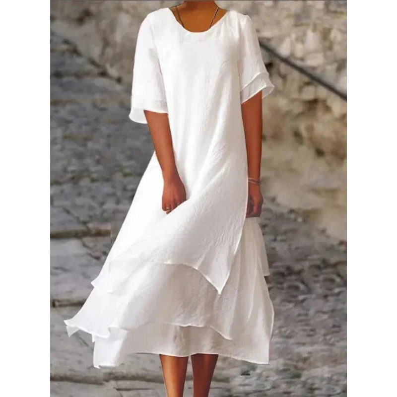 Journee Elegant Dress Woman – Fluid Silhouette & Chic Comfort for All Occasions