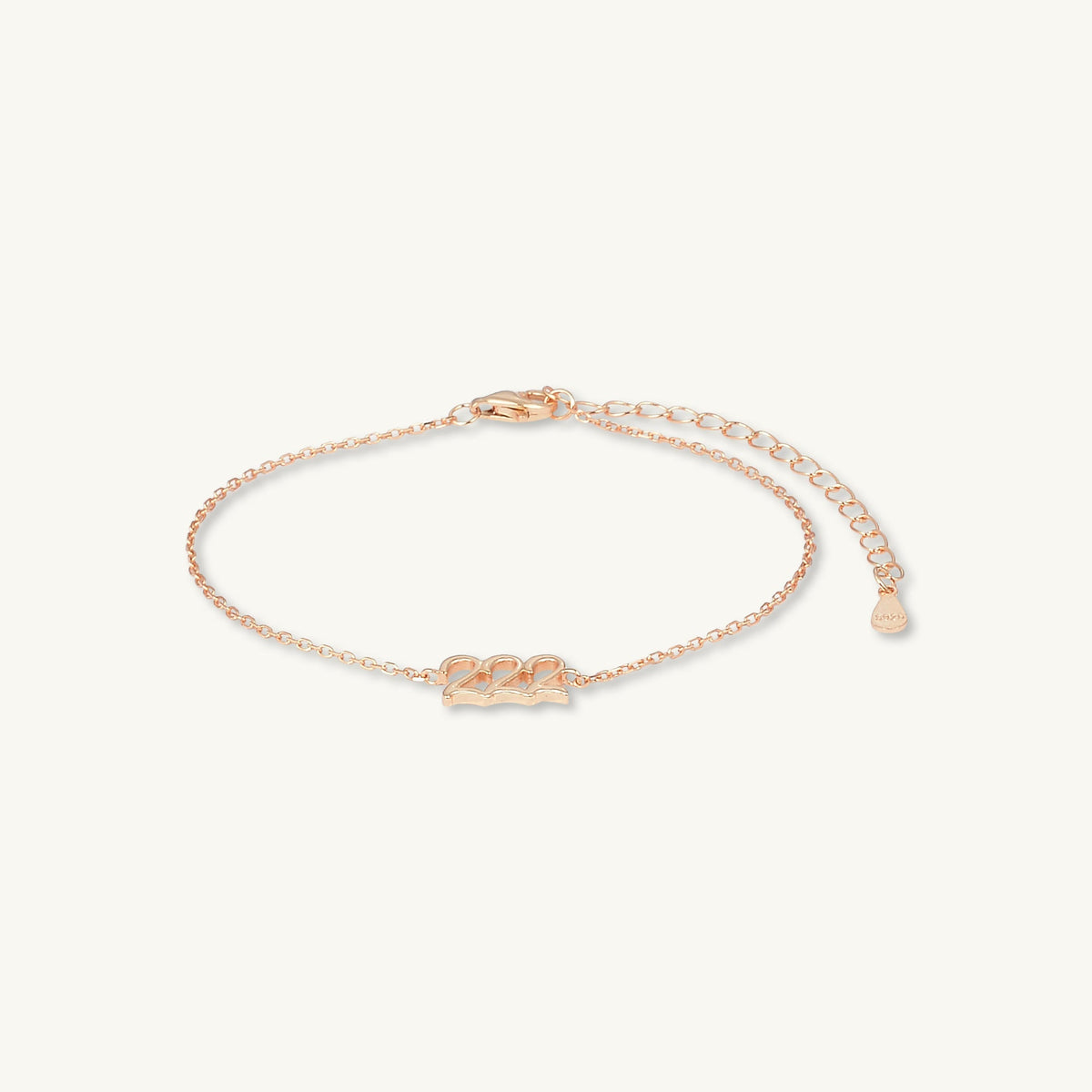 222 Angel Number Bracelet