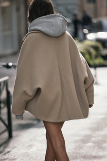 Amélie Woman Oversize Coat – Elegant Soft & Trendy Wool Coat for Winter