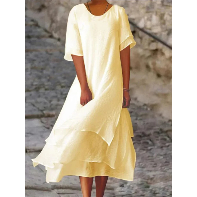 Journee Elegant Dress Woman – Fluid Silhouette & Chic Comfort for All Occasions