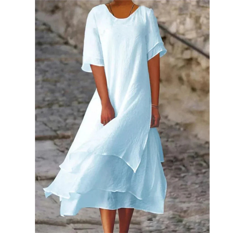 Journee Elegant Dress Woman – Fluid Silhouette & Chic Comfort for All Occasions