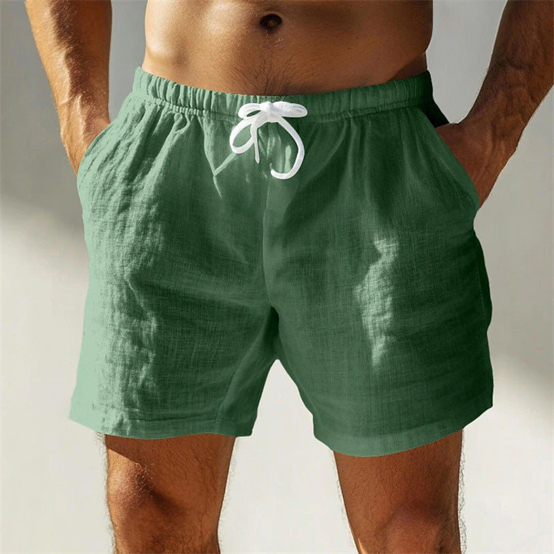 Dylan Short Homme en Cotton – Breathable Design with Loose Fit & Mid-Thigh Summer Length