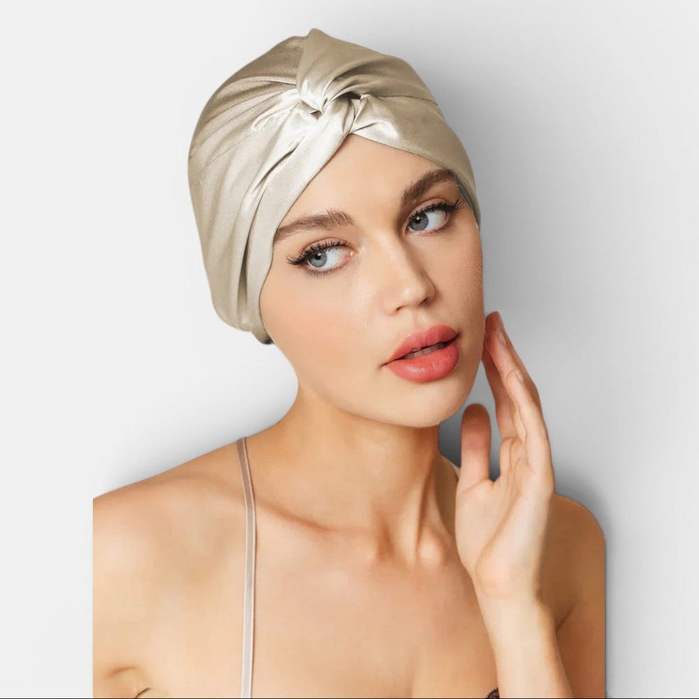 Premium Mulberry Silk Sleep Bonnet