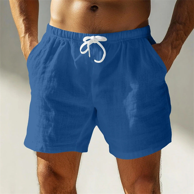 Dylan Short Homme en Cotton – Breathable Design with Loose Fit & Mid-Thigh Summer Length