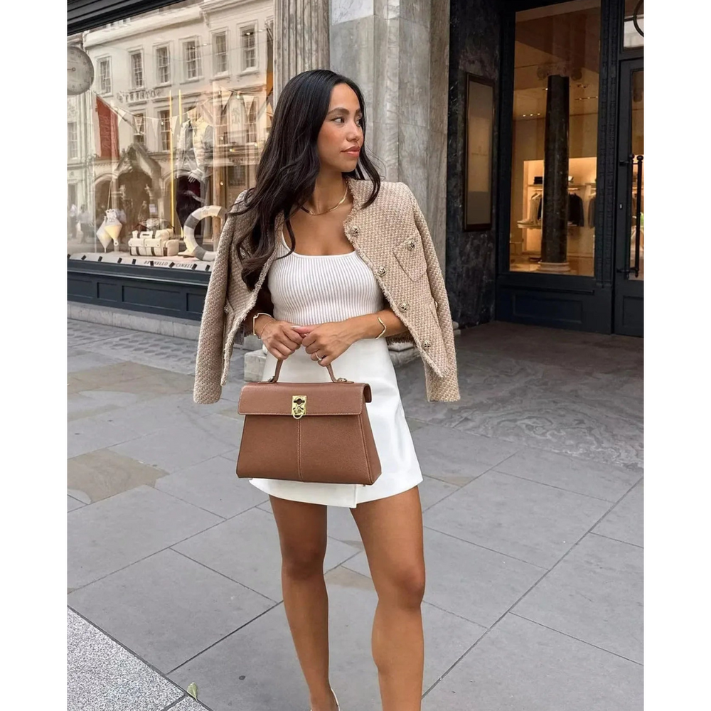 Camille Rousseau | Elegant Tweed Jacket For Women