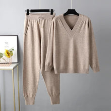 Margot Women's Set – Premium Knit Sweater & Pants, Chic Style & Elegant Comfort