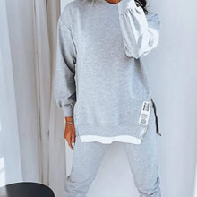 Aisha Women's Ensemble – Comfortable Tracksuit with Long Sleeve Top & Fitted Pants