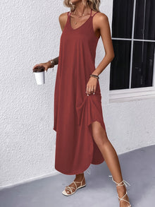 Harley Robe Cami Woman – Light Summer Dress with Straps, Loose Fit & Breathable V-Neck
