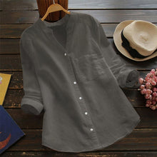 Aloyse Women's Shirt – Comfortable Breathable Linen-Cotton & Relaxed Loose Fit