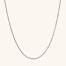 2mm Cuban Chain Necklace
